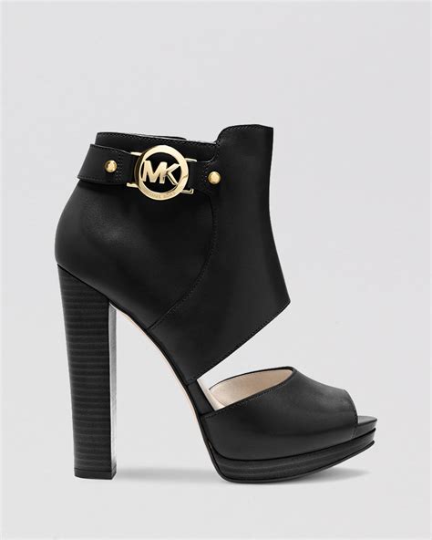 platform michael kors heels|Michael Kors high heels boots.